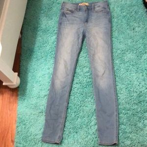 Hollister super skinny high rise jeans